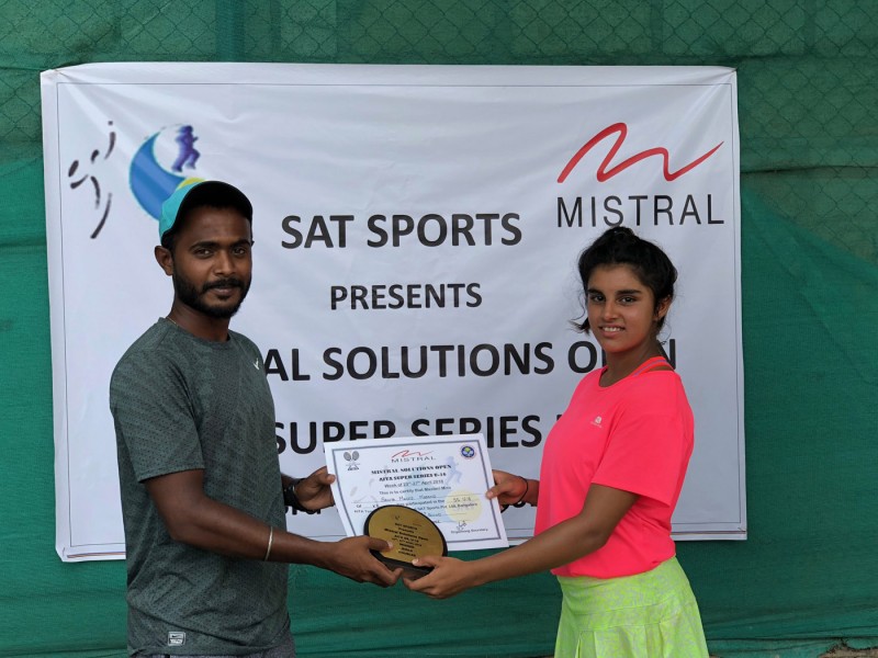 SAT-Under-16 Super Series - Doubles Winner